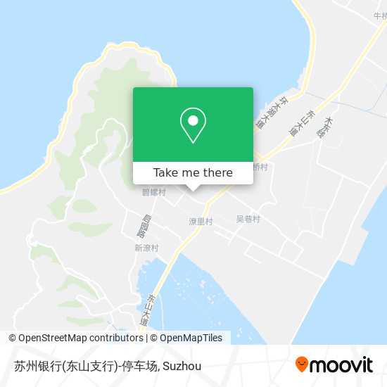 苏州银行(东山支行)-停车场 map