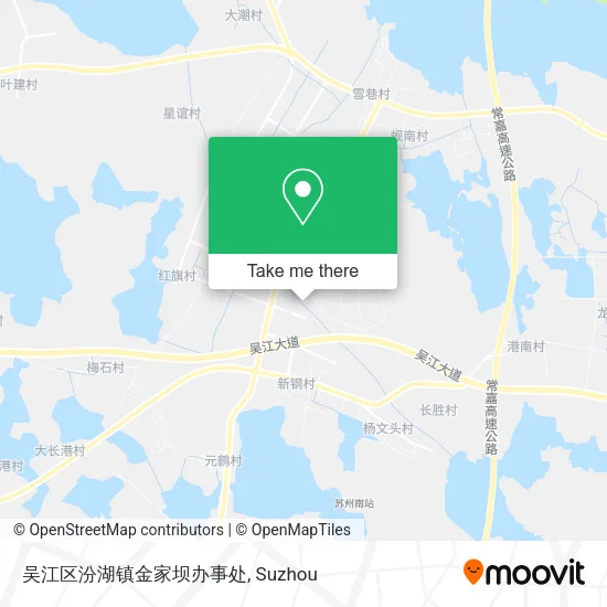 吴江区汾湖镇金家坝办事处 map