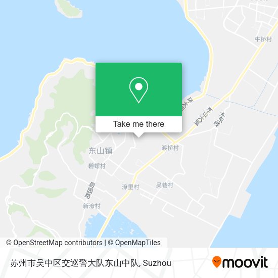 苏州市吴中区交巡警大队东山中队 map