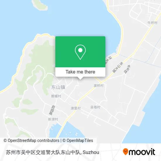 苏州市吴中区交巡警大队东山中队 map