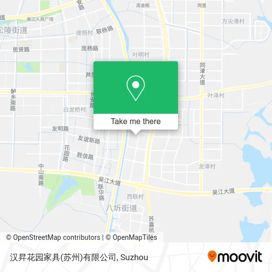 汉昇花园家具(苏州)有限公司 map