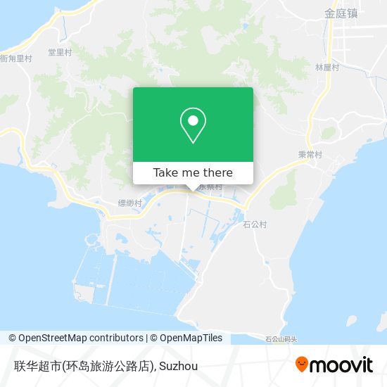 联华超市(环岛旅游公路店) map