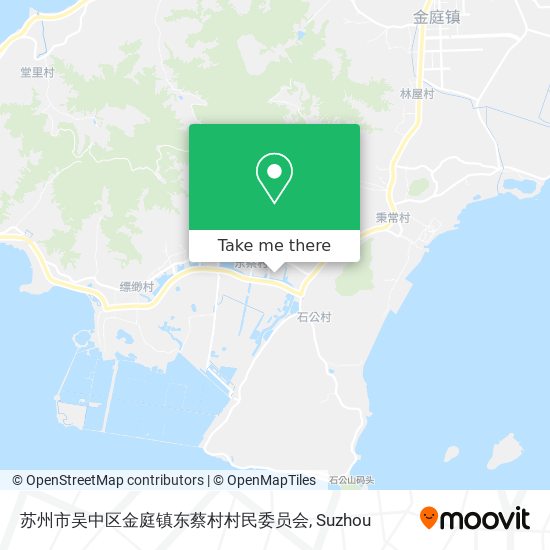 苏州市吴中区金庭镇东蔡村村民委员会 map