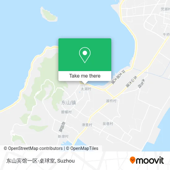 东山宾馆一区-桌球室 map