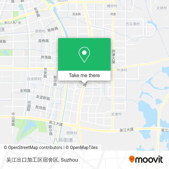 吴江出口加工区宿舍区 map