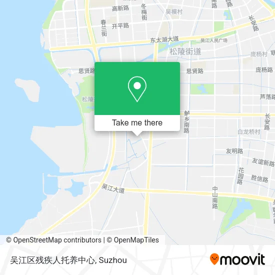 吴江区残疾人托养中心 map