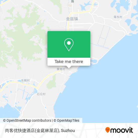 尚客优快捷酒店(金庭林屋店) map