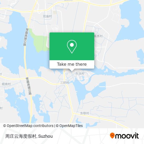 周庄云海度假村 map