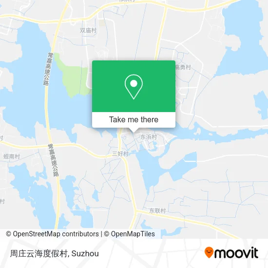 周庄云海度假村 map