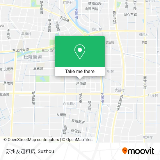 苏州友谊租房 map
