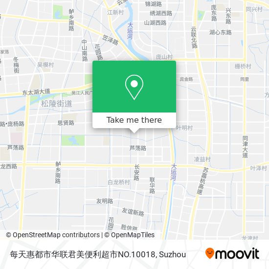 每天惠都市华联君美便利超市NO.10018 map