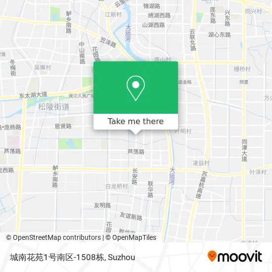 城南花苑1号南区-1508栋 map