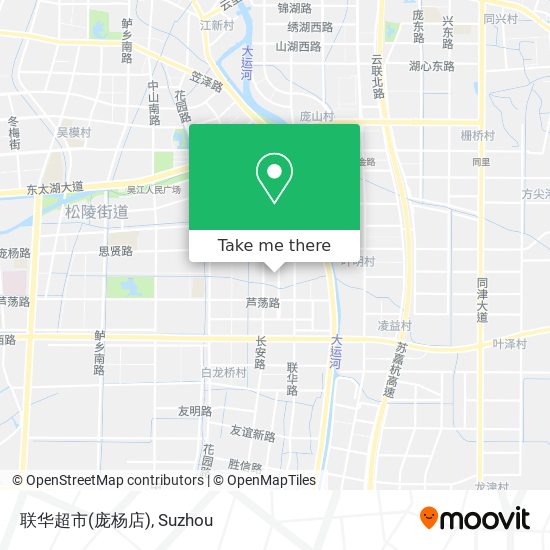联华超市(庞杨店) map