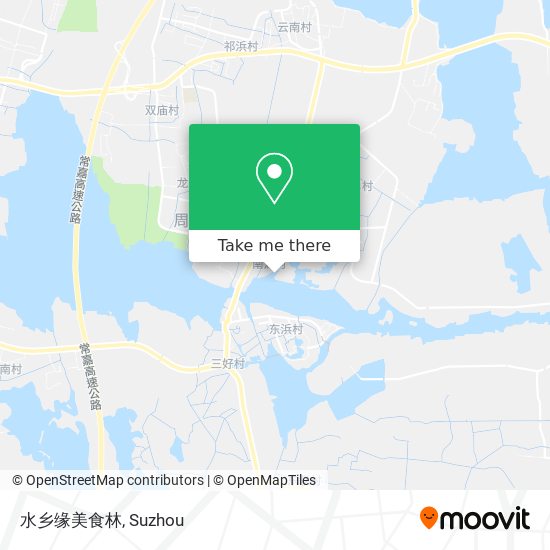 水乡缘美食林 map