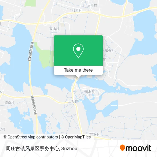 周庄古镇风景区票务中心 map