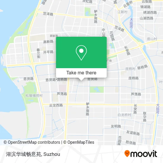 湖滨华城畅意苑 map