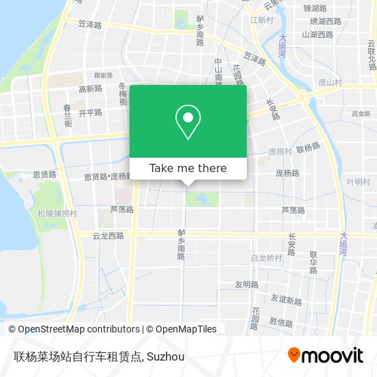 联杨菜场站自行车租赁点 map