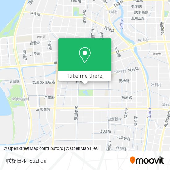 联杨日租 map
