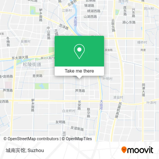 城南宾馆 map