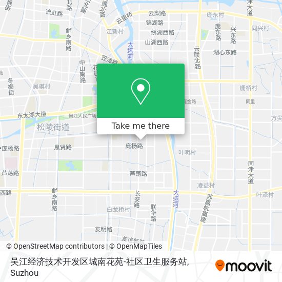 吴江经济技术开发区城南花苑-社区卫生服务站 map