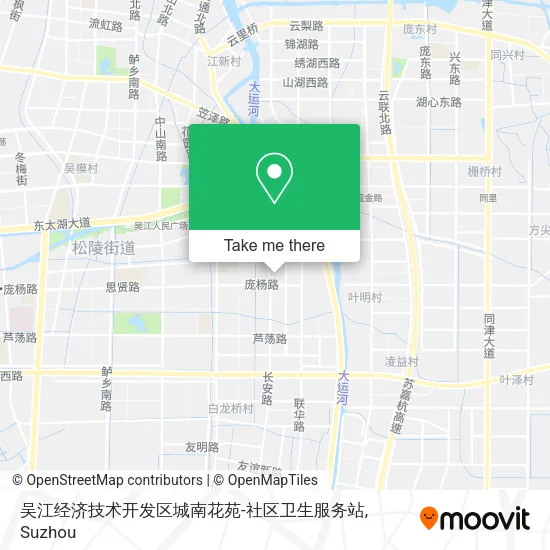 吴江经济技术开发区城南花苑-社区卫生服务站 map