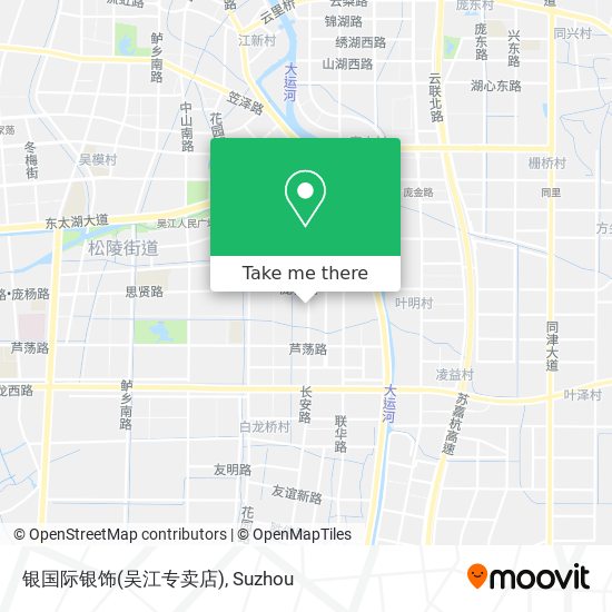 银国际银饰(吴江专卖店) map