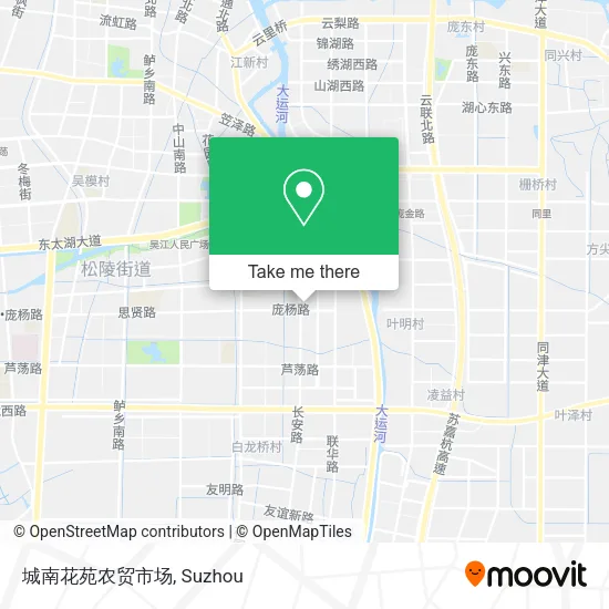 城南花苑农贸市场 map