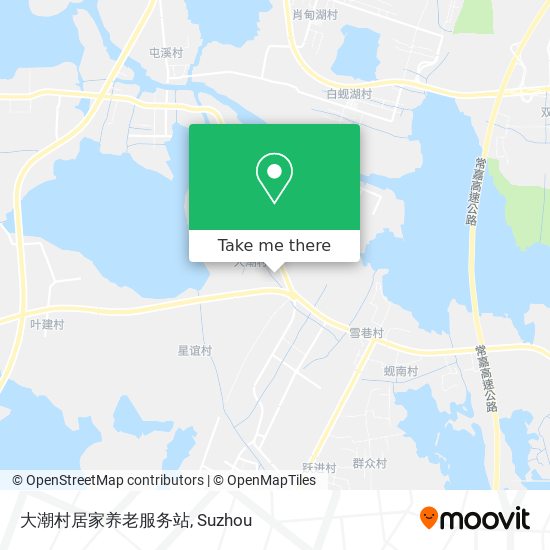 大潮村居家养老服务站 map