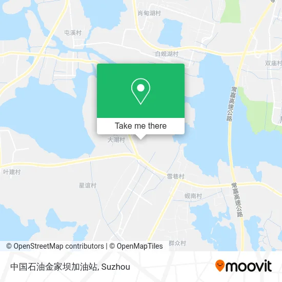 中国石油金家坝加油站 map
