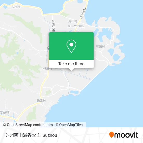 苏州西山溢香农庄 map