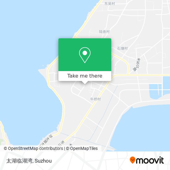 太湖临湖湾 map
