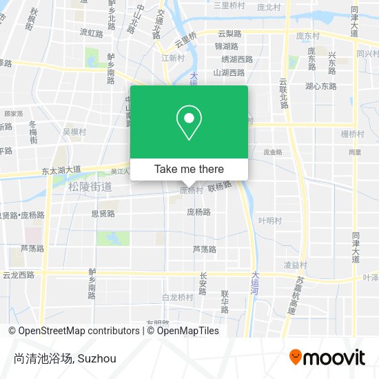 尚清池浴场 map