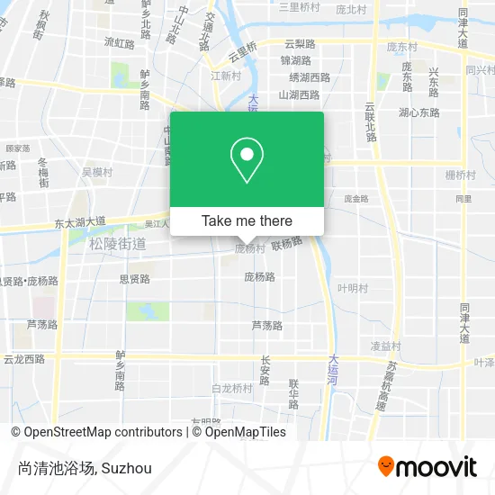 尚清池浴场 map