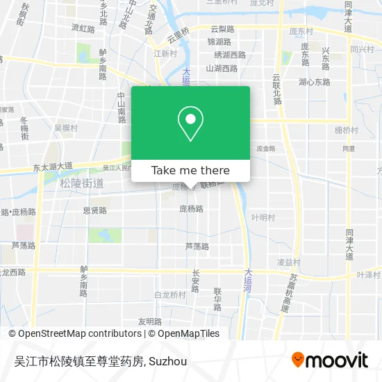 吴江市松陵镇至尊堂药房 map