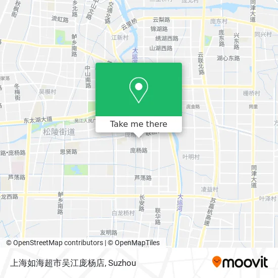 上海如海超市吴江庞杨店 map