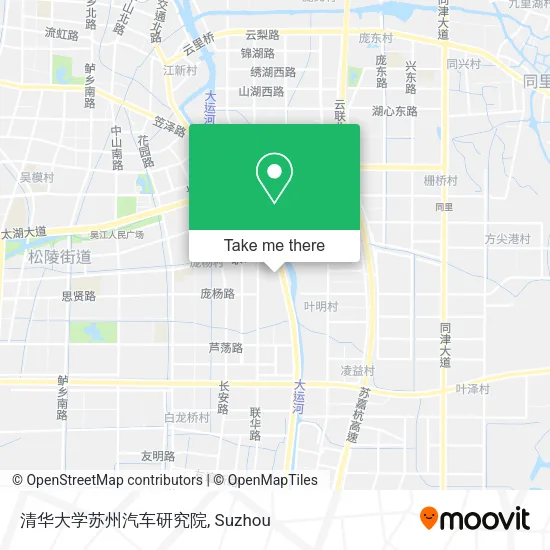 清华大学苏州汽车研究院 map