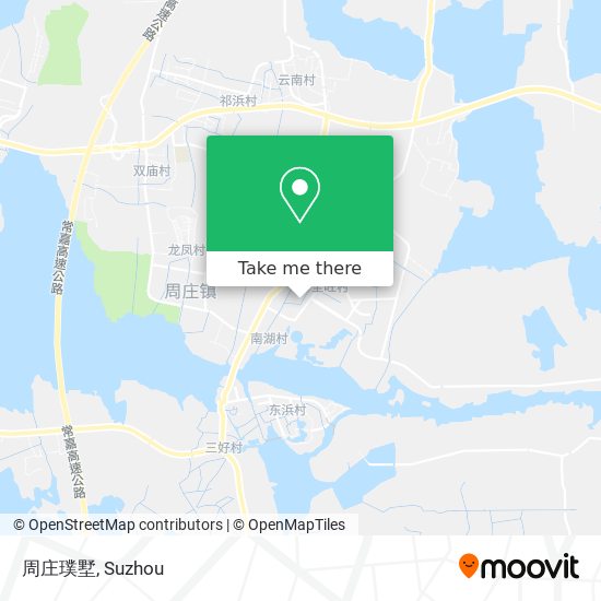 周庄璞墅 map