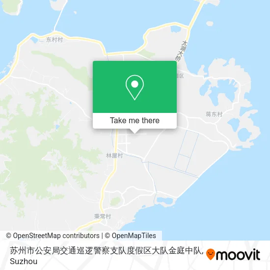 苏州市公安局交通巡逻警察支队度假区大队金庭中队 map