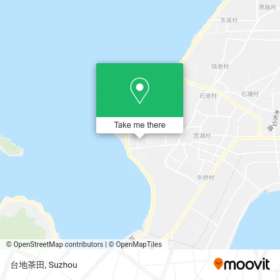 台地茶田 map