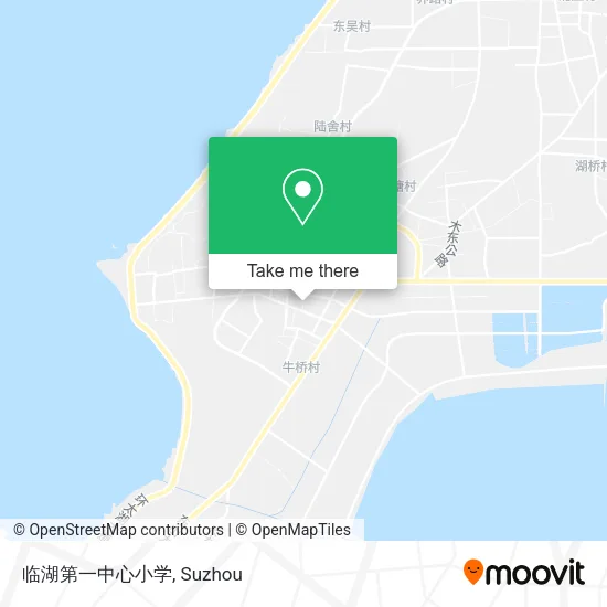 临湖第一中心小学 map