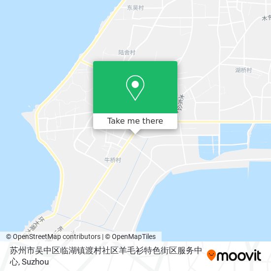 苏州市吴中区临湖镇渡村社区羊毛衫特色街区服务中心 map