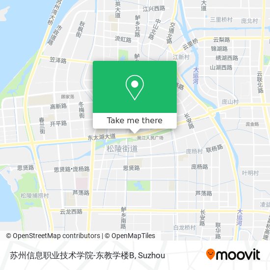 苏州信息职业技术学院-东教学楼B map