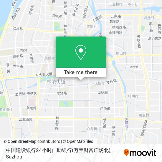 中国建设银行24小时自助银行(万宝财富广场北) map