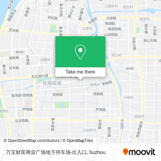万宝财富商业广场地下停车场-出入口 map