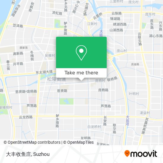 大丰收鱼庄 map
