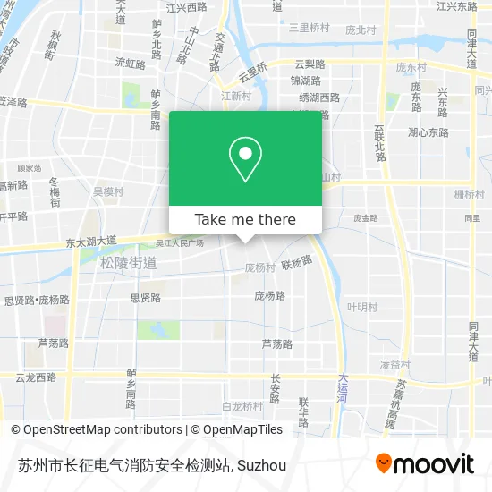 苏州市长征电气消防安全检测站 map