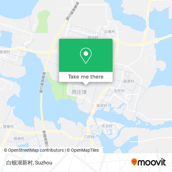 白蚬湖新村 map