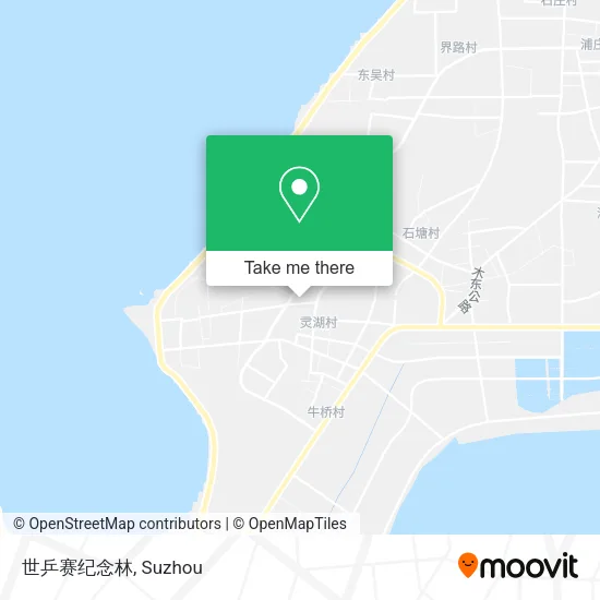 世乒赛纪念林 map