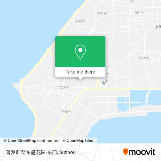 普罗旺斯东盛花园-东门 map
