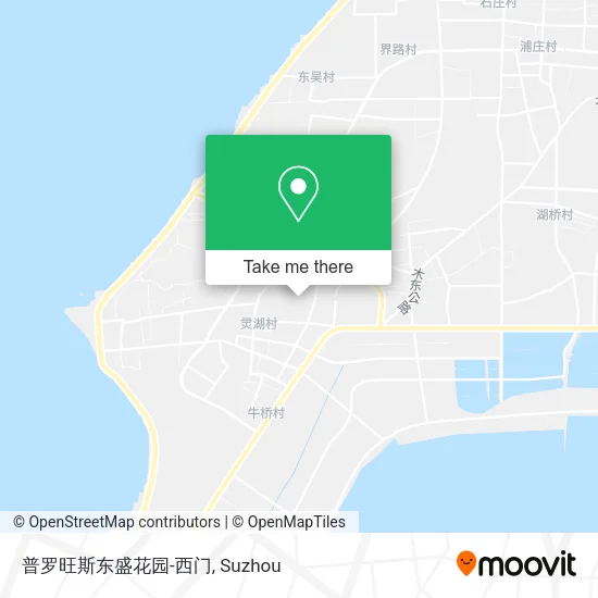 普罗旺斯东盛花园-西门 map